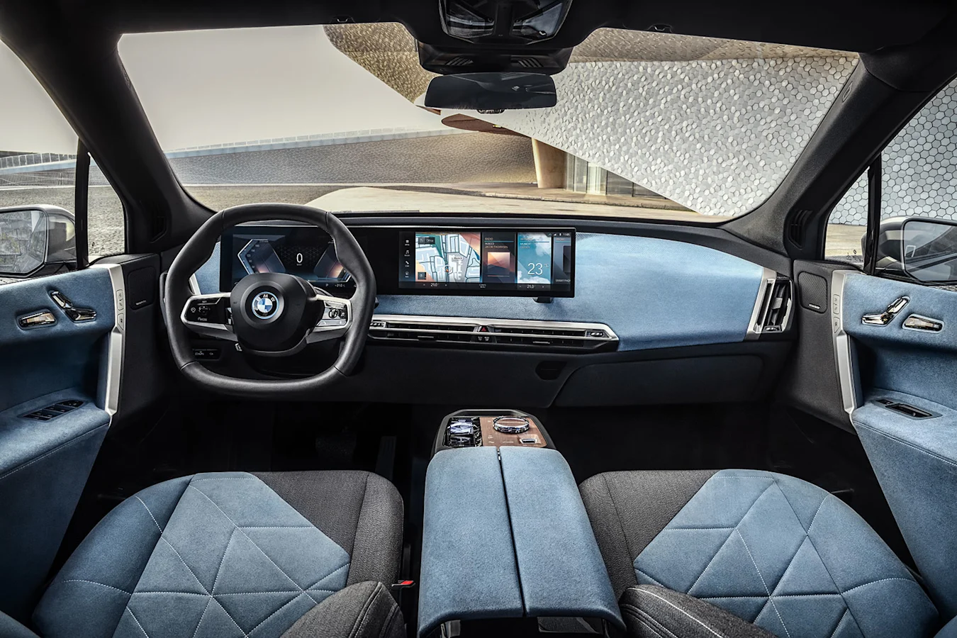 BMW iX EV interior