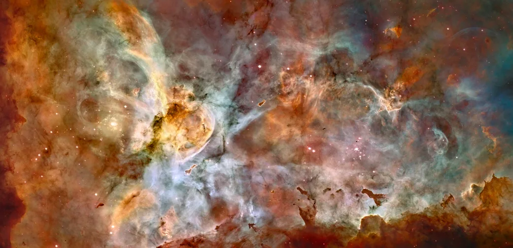 The Carina Nebula star forming region in the Milky Way