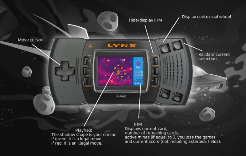 Asteroid Chasers for the Atari Lynx