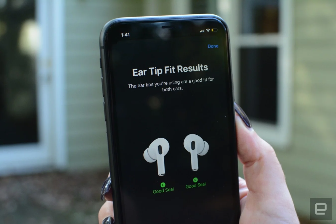 Ear Tip Fit test