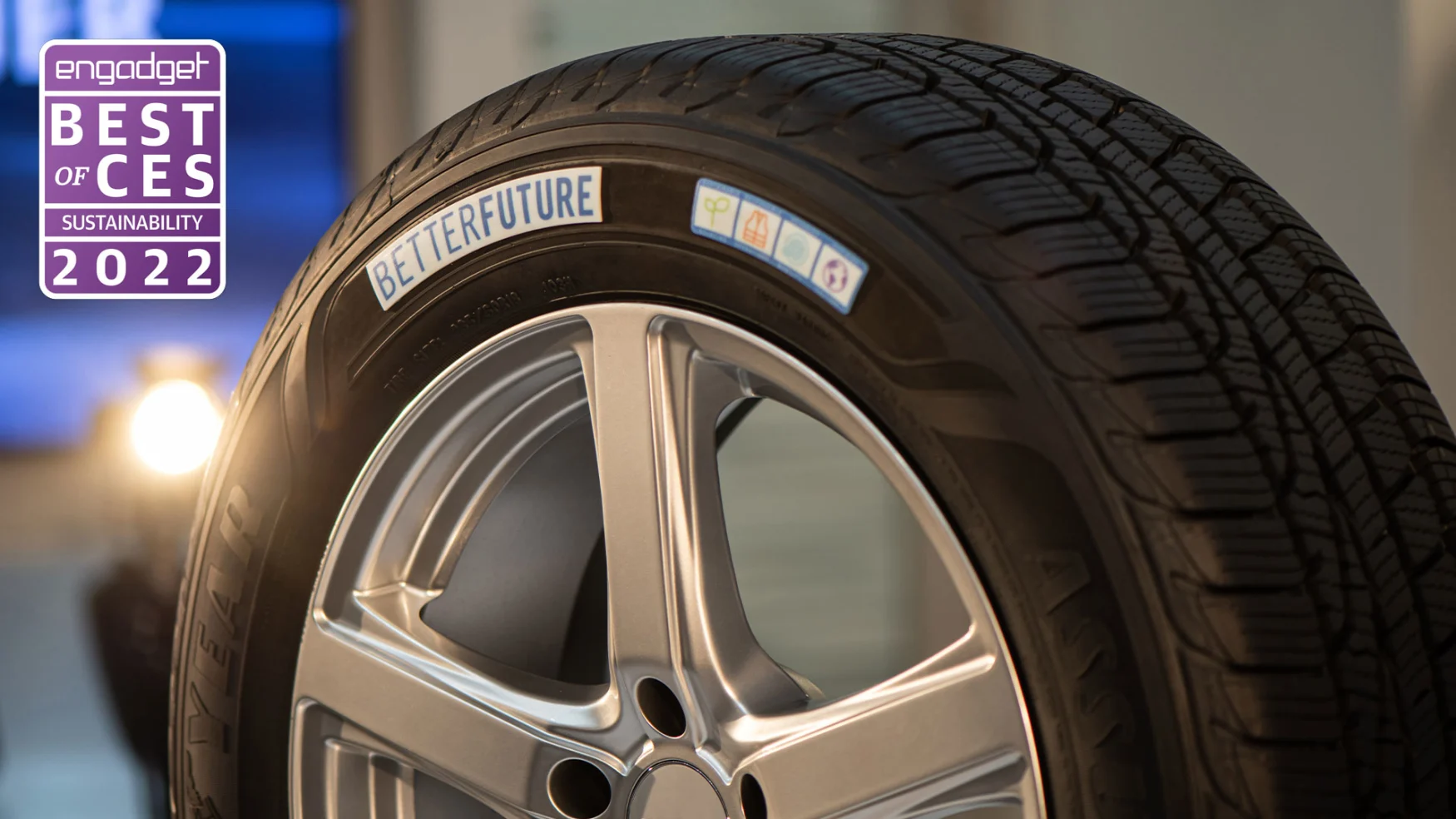 Goodyear 70% Sustainable-Material Tire