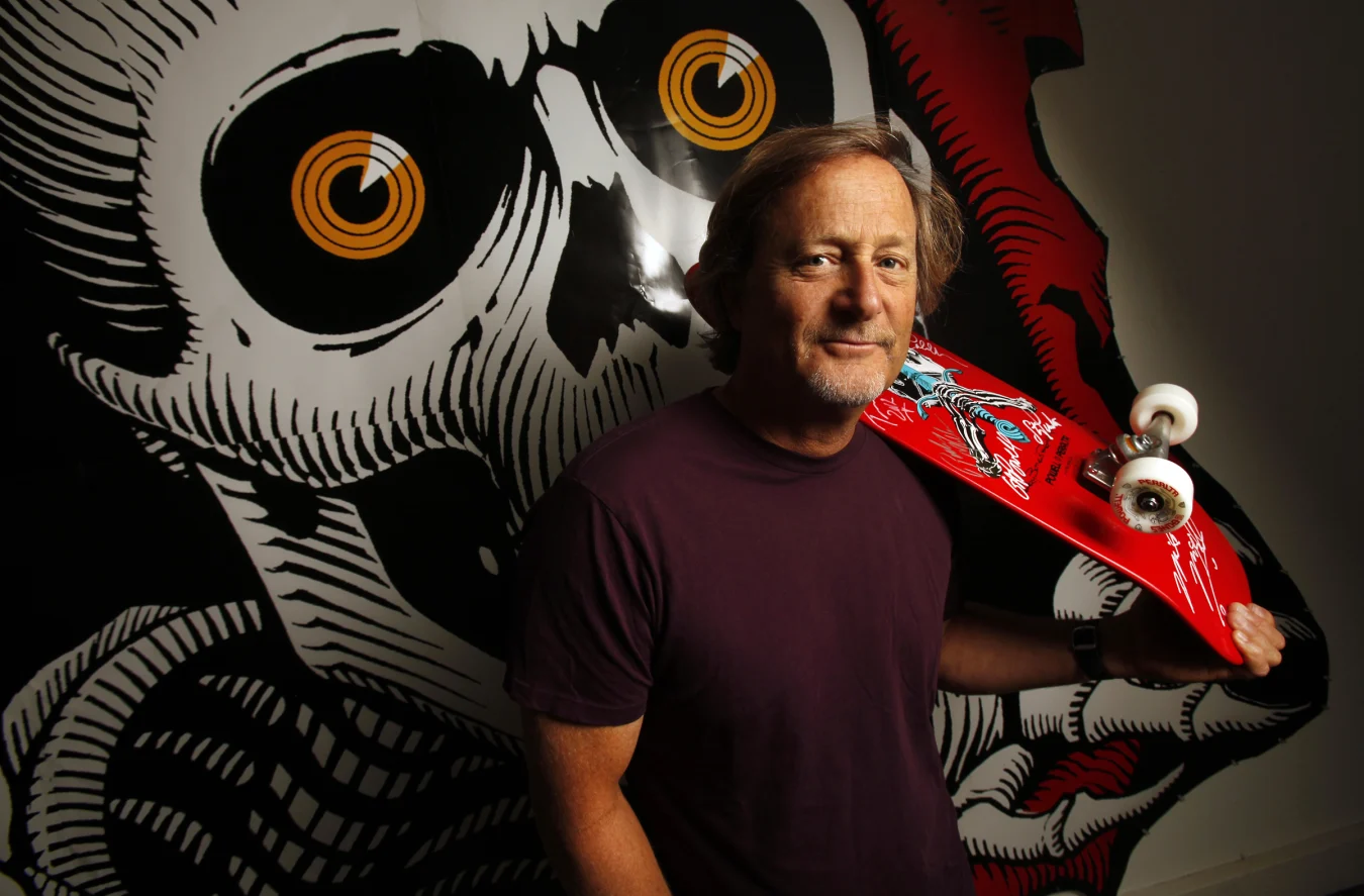 Documentary filmmaker Stacy Peralta at Skate One/Bones Brigade located in Goleta, CA on November 07, 2012. Peralta is using a revolutionary grassroots marketing campaign to get fans to see his movie 