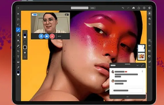 Livestreaming from Photoshop on iPad