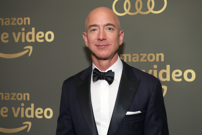 BEVERLY HILLS, CA - JANUARY 06:  Amazon CEO Jeff Bezos attends the Amazon Prime Video's Golden Globe Awards After Party at The Beverly Hilton Hotel on January 6, 2019 in Beverly Hills, California.  (Photo by Emma McIntyre/Getty Images)