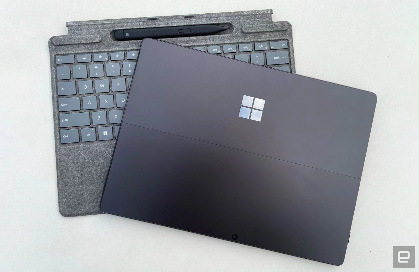 Microsoft's Surface Pro 8 and Signature Pro Keyboard accessory.