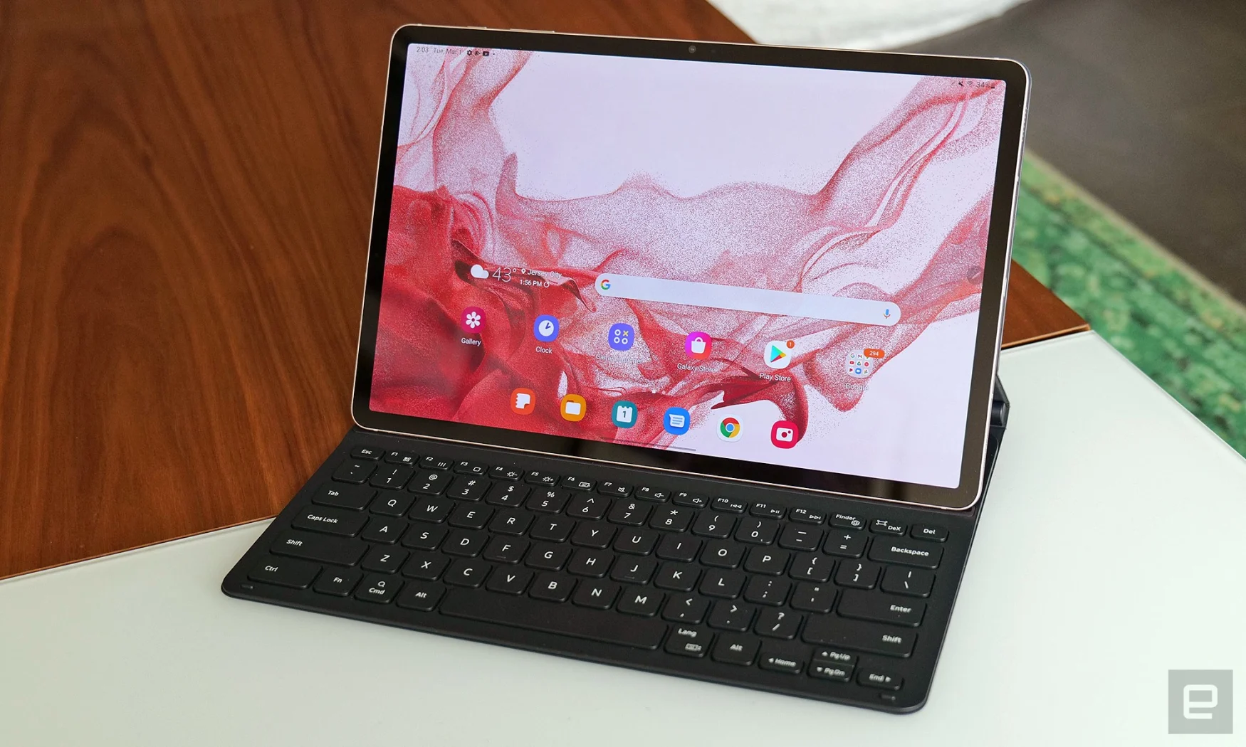 The Galaxy Tab S8+ is Samsung's latest 12.4-inch tablet for 2022. 