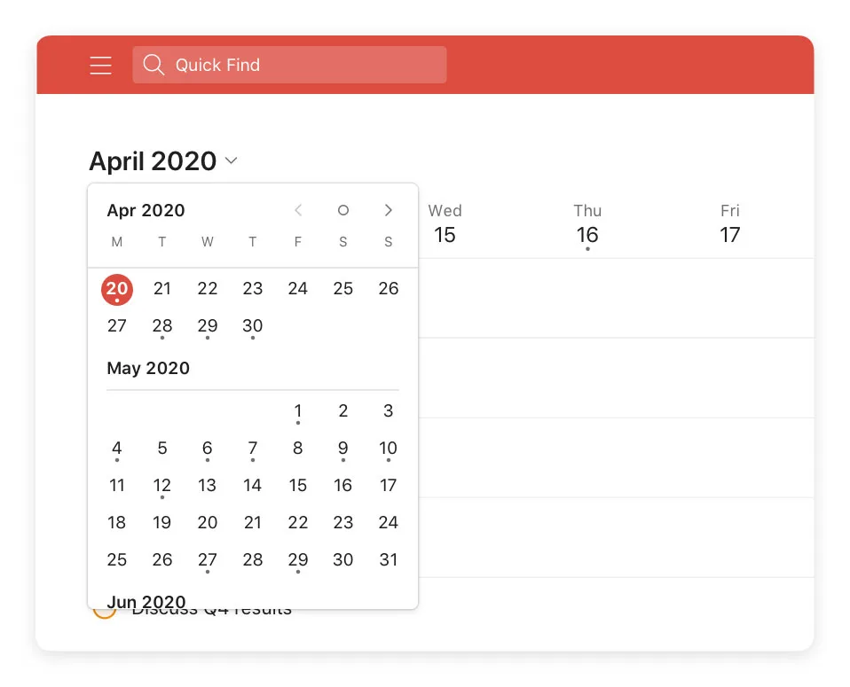 Todoist Upcoming View