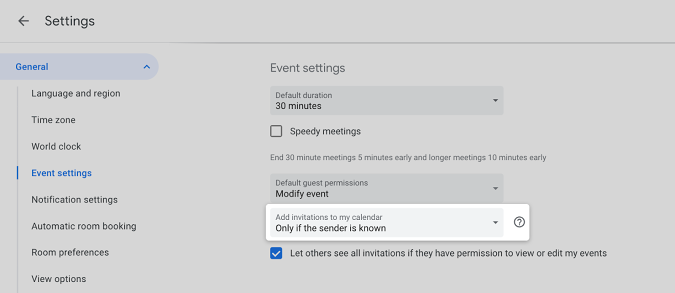 Google Calendar has a new feature meant to weed out spam invites