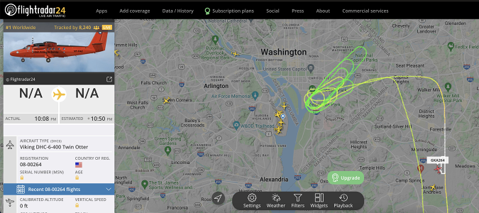 FAA blamed after a planned parachute show led to the evacuation of Congress