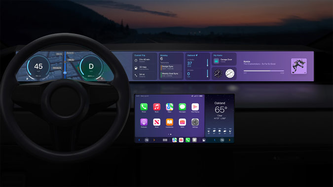 Sometime later this year, Apple CarPlay is getting a revamped UI with customizable menus and improved integration with the Music and Weather apps.