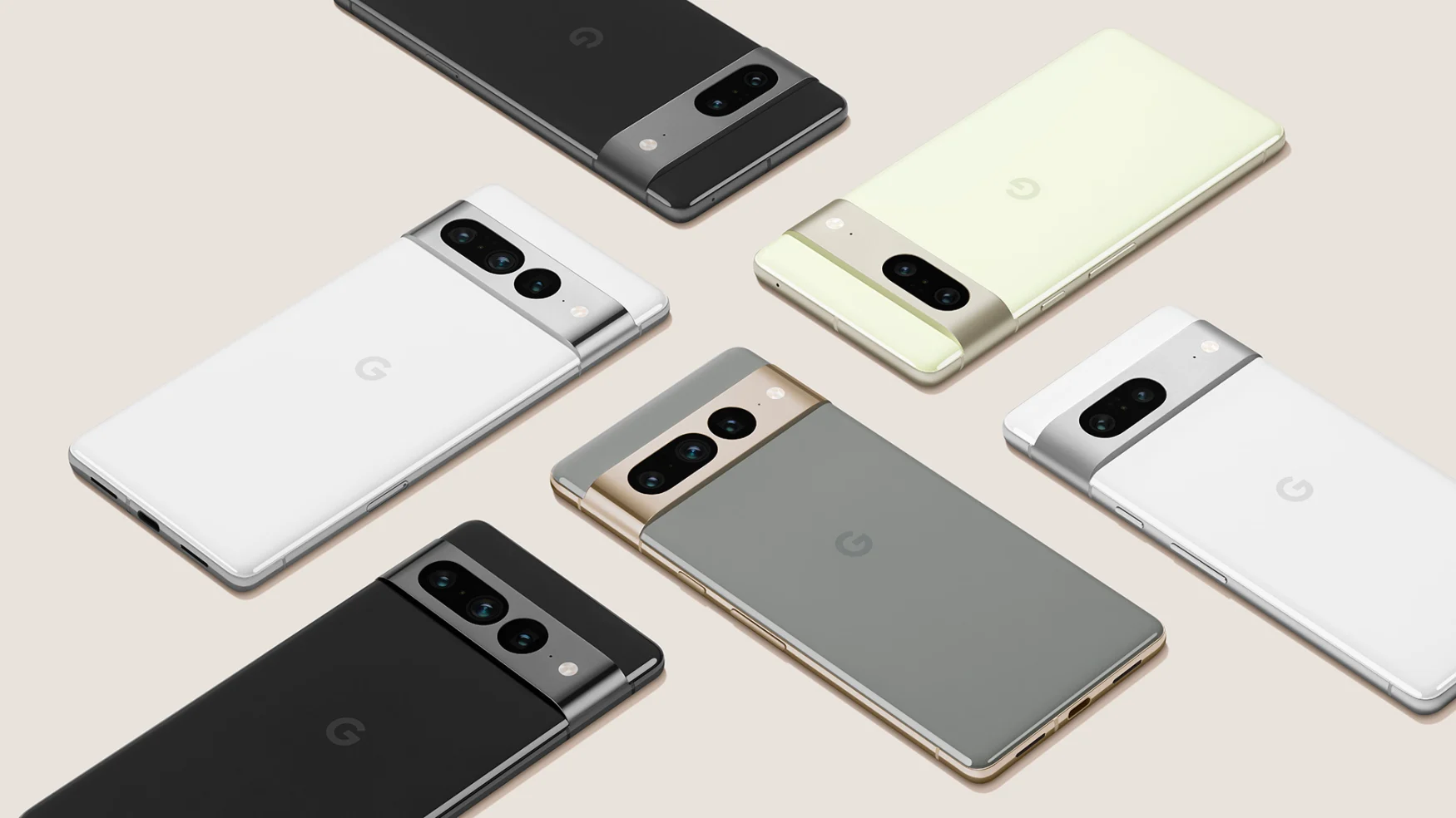 Google Pixel 7 and Pixel 7 Pro in teaser