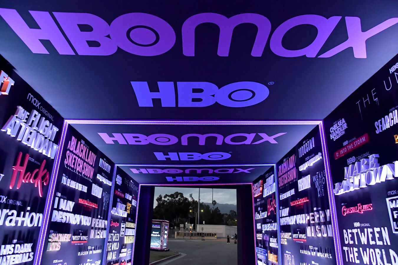 PASADENA, CA - May 20: Atmosphere at HBO Max FYC Drive-In for 