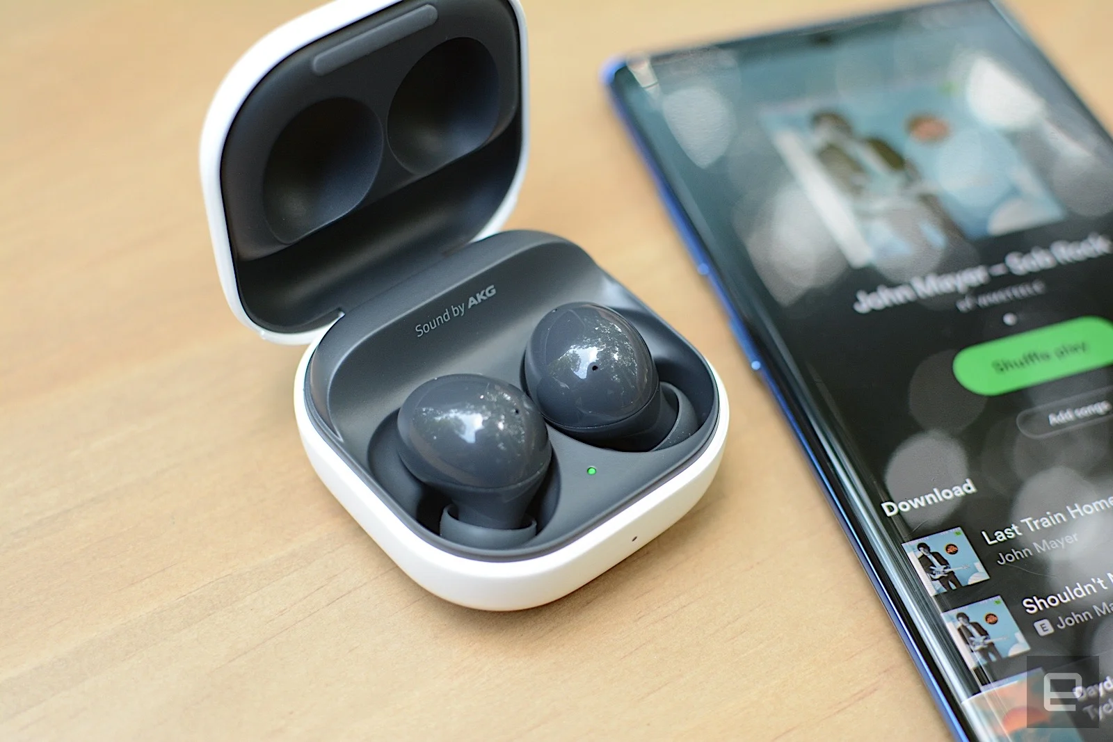 With the Galaxy Buds 2, Samsung adds active noise cancellation to its most affordable true wireless earbuds. This successor to the Galaxy Buds+ are smaller and more comfortable with premium features like wireless charging and adjustable ambient sound. However, ANC performance is only decent and there’s no deep iOS integration like previous models. Still, at this price, Samsung has created a compelling package despite the sacrifices. 