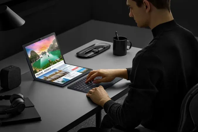 Image of the Zenbook Fold