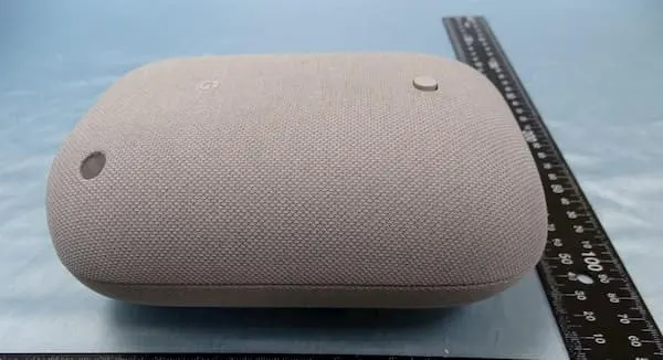Leaked image of the Google Nest speaker