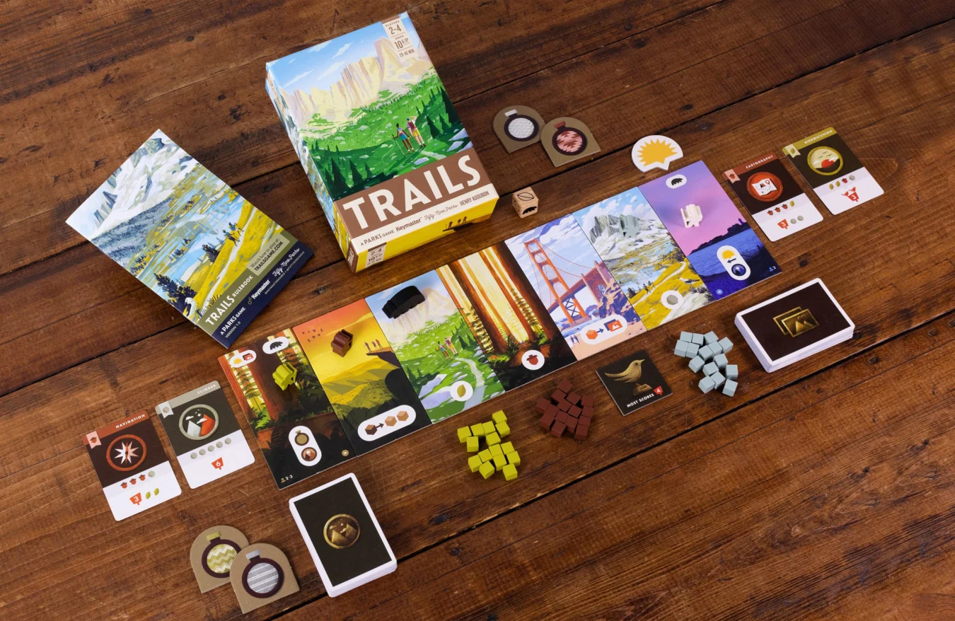 The Trails board game for the Engadget 2021 Holiday Gift Guide.