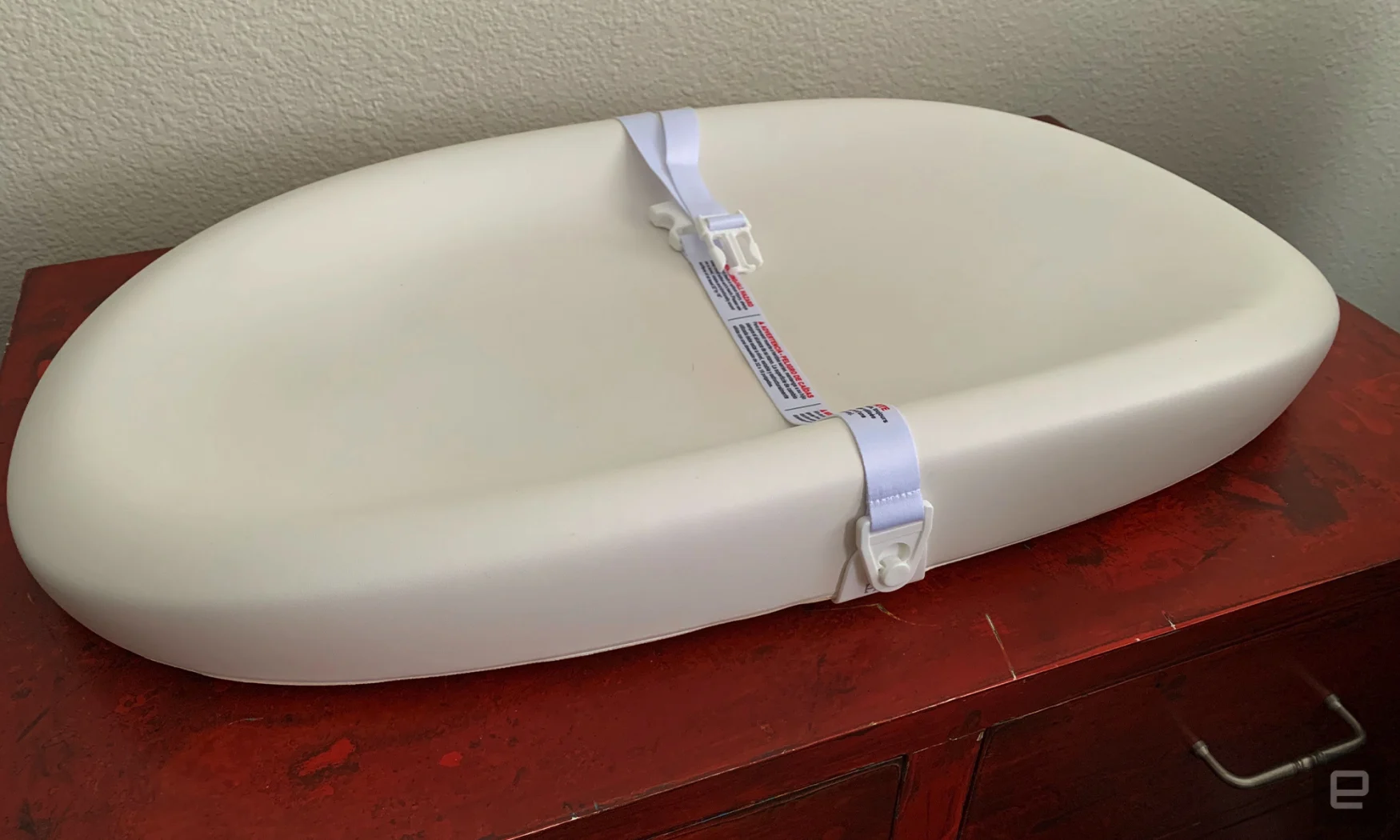 The Hatch Baby Grow smart changing pad.