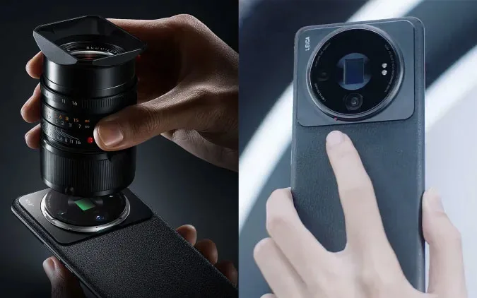 Immagine dello Xiaomi 12S Concept con obiettivo Leica