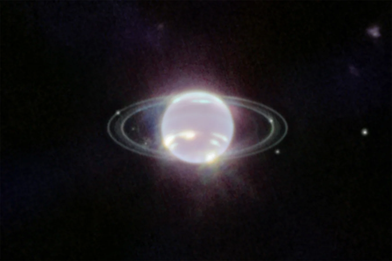 Neptune captured by James Webb Space Telescope