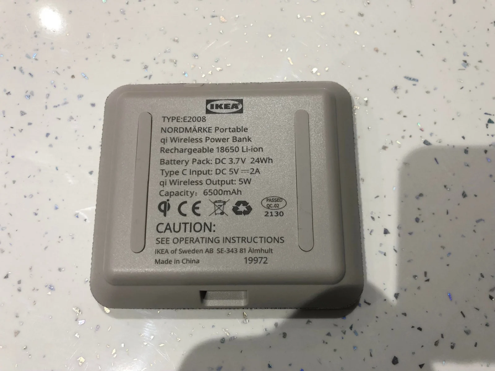 IKEA Nordmarke Qi charger