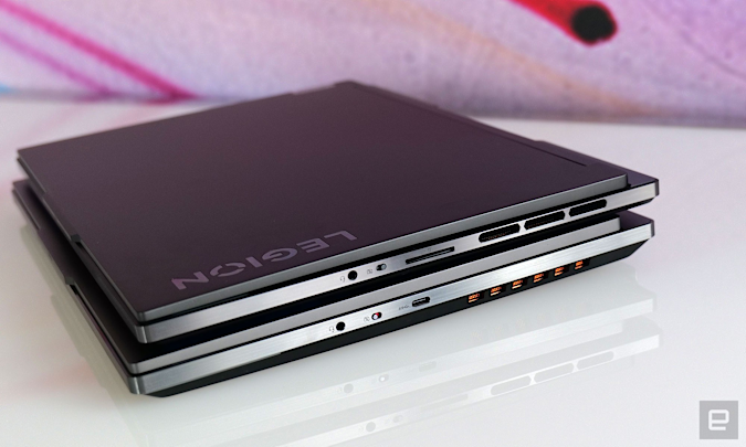 As its name implies, the Legion 7 Slim is slightly thinner than the standard model.