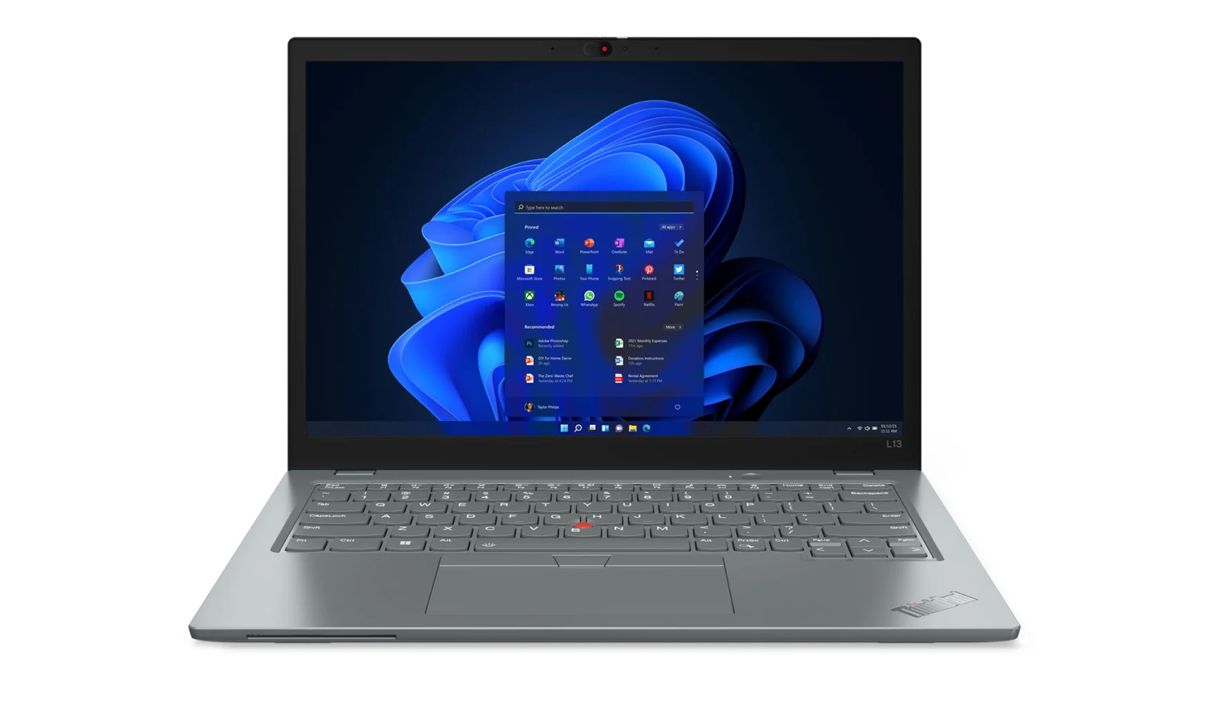 New for the ThinkPad L13 line is an optional Storm Grey color option.