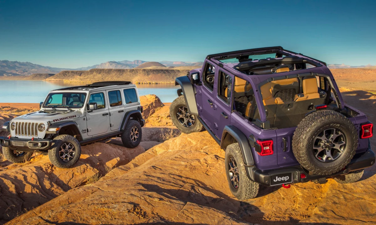 2023 Jeep Wrangler paint colors include purple Reign and Earl grey -  Autoblog