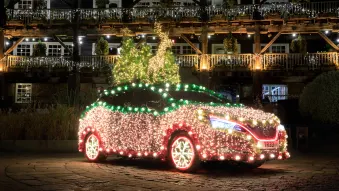 Nissan Leaf Christmas Tree
