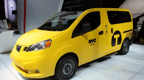 <h6><u>2014 Nissan NV200 Taxi: New York 2012</u></h6>