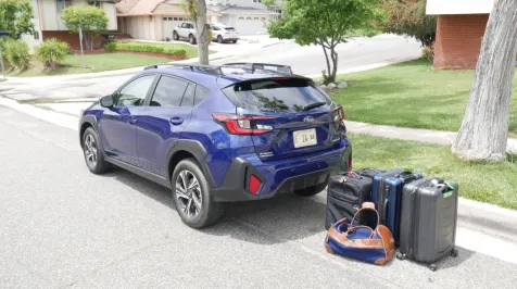 <h6><u>2024 Subaru Crosstrek Luggage Test: How much cargo space?</u></h6>