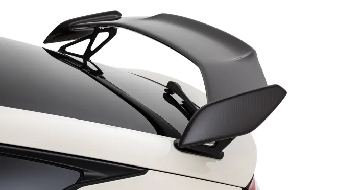 tilstrækkelig Hummingbird Initiativ 2023 Honda Civic Type R gets OEM accessories, including carbon wing -  Autoblog