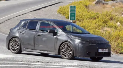 <h6><u>Next-generation Toyota Corolla iM spotting testing on mountain roads</u></h6>
