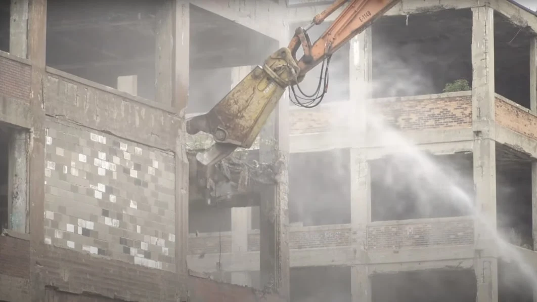 Demolition of historic Packard plant begins in Detroit