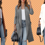 The knit jacket shoppers say is better than 'J.Crew cardigans' is down to $37