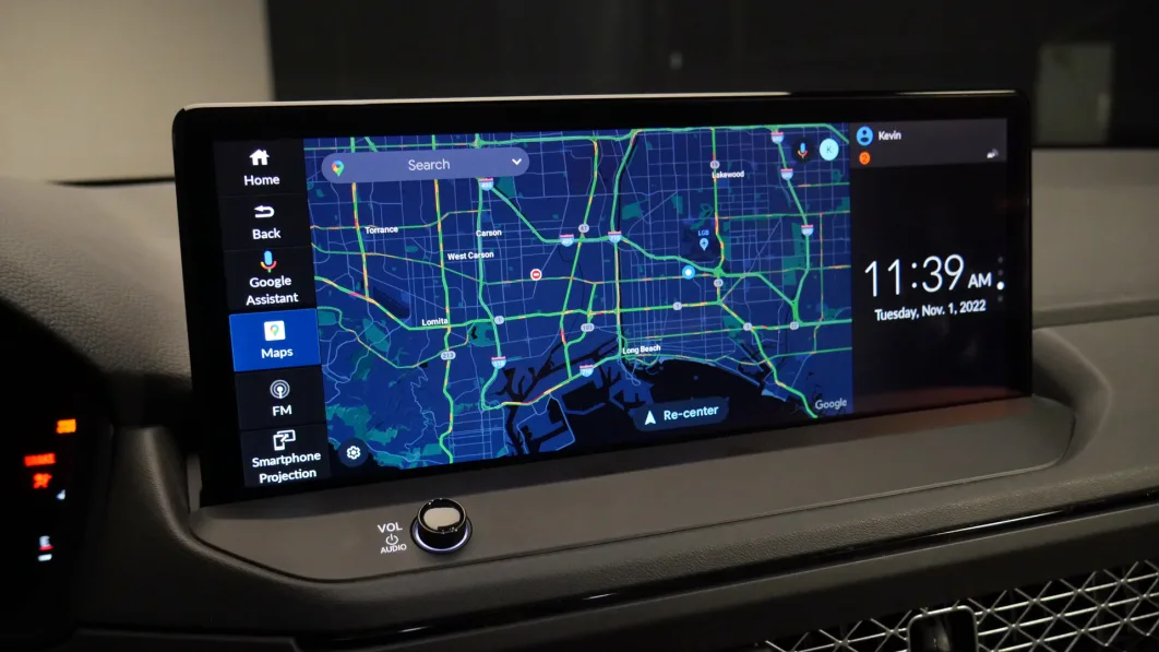 2023 Honda Accord Touring touchscreen Google Maps