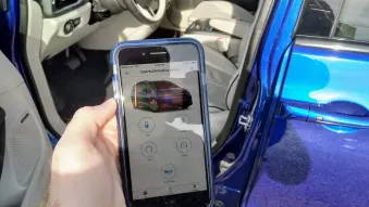 UConnect app with Chrysler Pacifica Hybrid