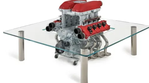 <h6><u>A Ferrari engine for sale ... for your living room</u></h6>