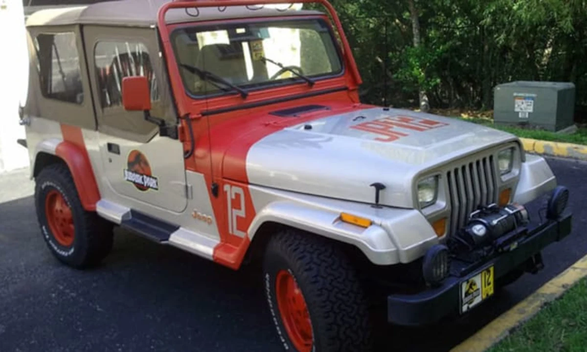 eBay Find of the Day: Jeep Wrangler Jurassic Park edition - Autoblog