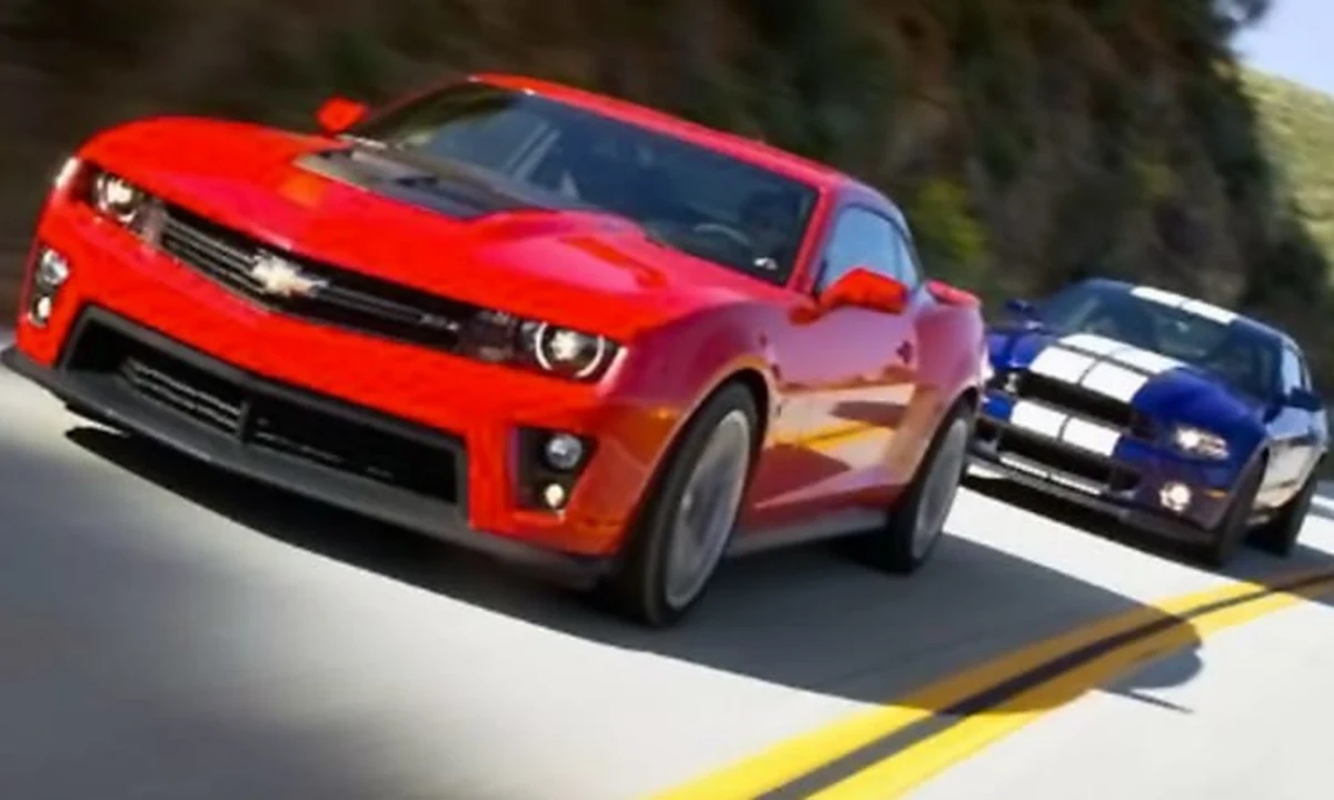 Camaro ZL1 goes head-to-head with Shelby GT500 in 1,242-horsepower comparo  - Autoblog
