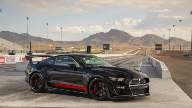 Code Red is a 1,300-hp, twin-turbocharged Ford Mustang GT500 - Autoblog