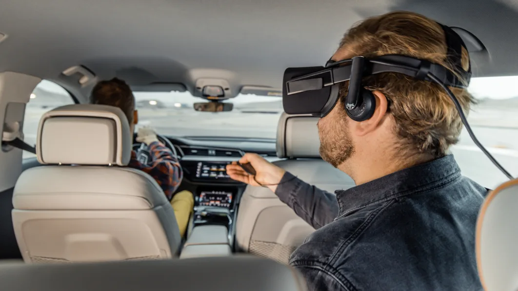 Audi e-Tron virtual reality CES