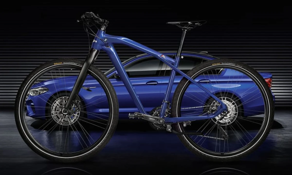 Ordinary puberty Fortress Here's a BMW bicycle to match your M5 - Autoblog