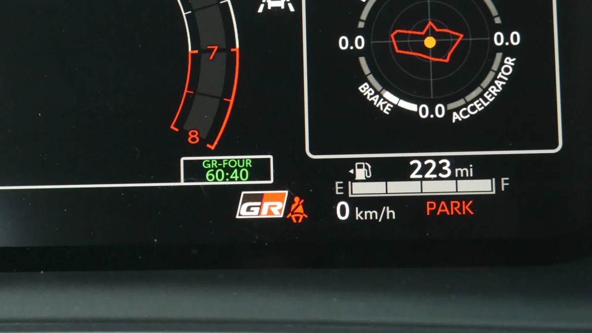 2023 Toyota GR Corolla Circuit GR Four 6040