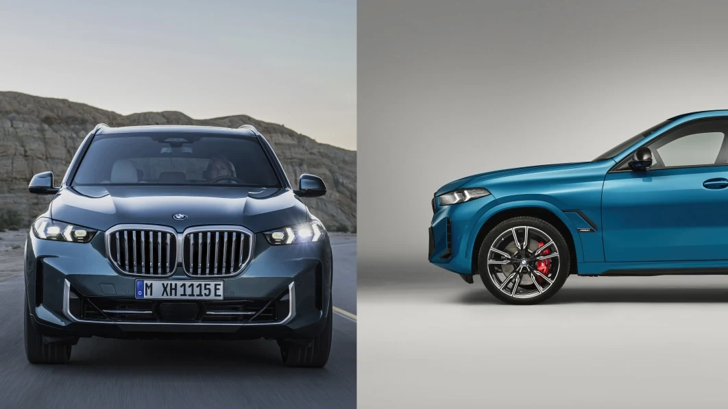 2024 BMW X5 and X6 revealed with new powertrains, equipment