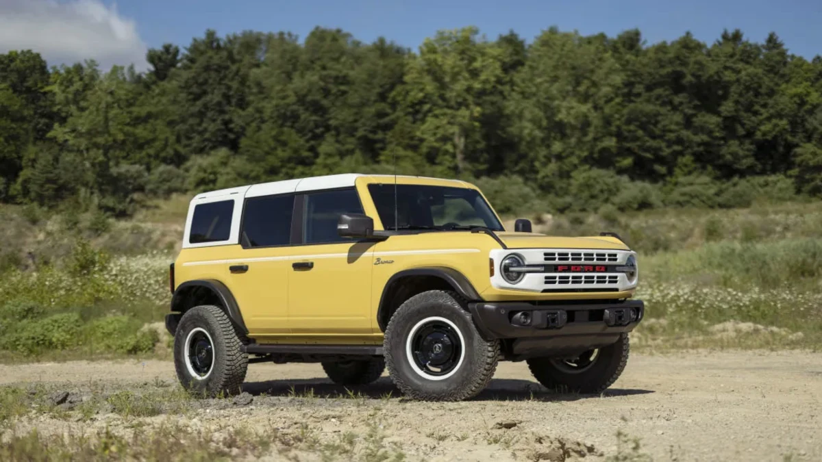 Ford Bronco five-door recalled over hard-to-reach seatbelt latches