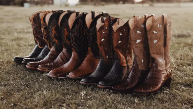 luxury cowboy boots