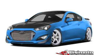 1,000-hp Hyundai Genesis Coupe for SEMA 