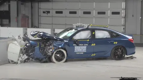<h6><u>IIHS finds rear-seat safety needs improvement in small cars</u></h6>