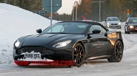 <h6><u>So we think the Aston Martin DB11 Volante is coming in Spring 2018</u></h6>