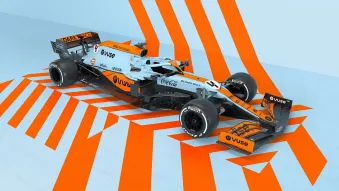 McLaren F1 car Gulf livery